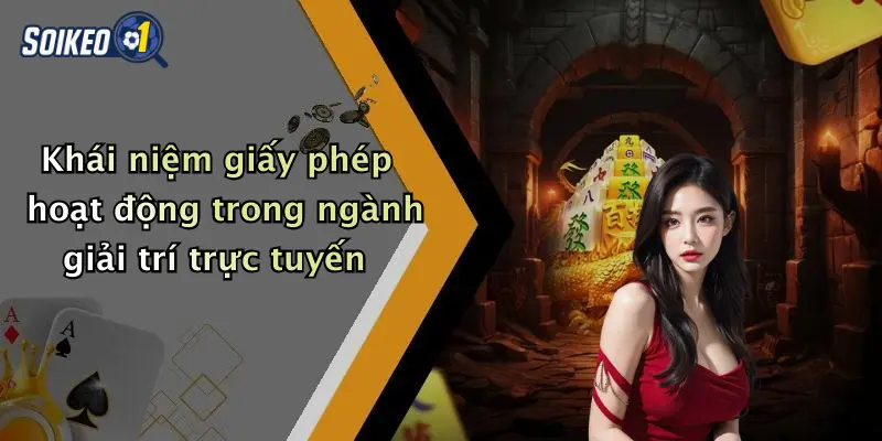 Khái niệm giấy phép hoạt động trong ngành giải trí trực tuyến