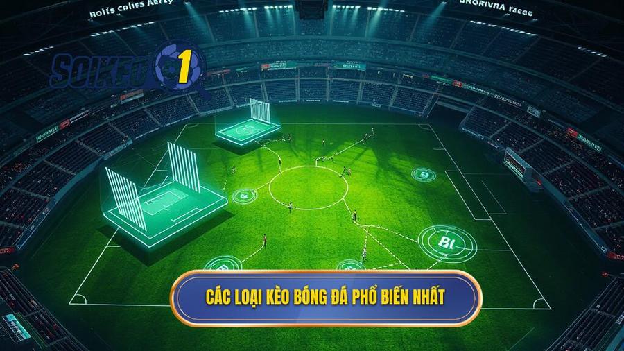 2. Các loại kèo bóng đá phổ biến nhất