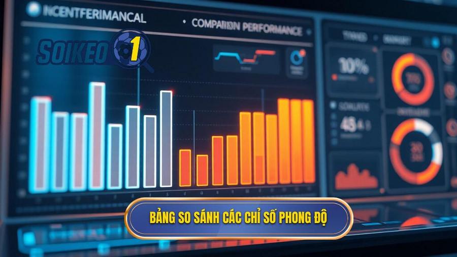 3. Bảng so sánh các chỉ số phong độ