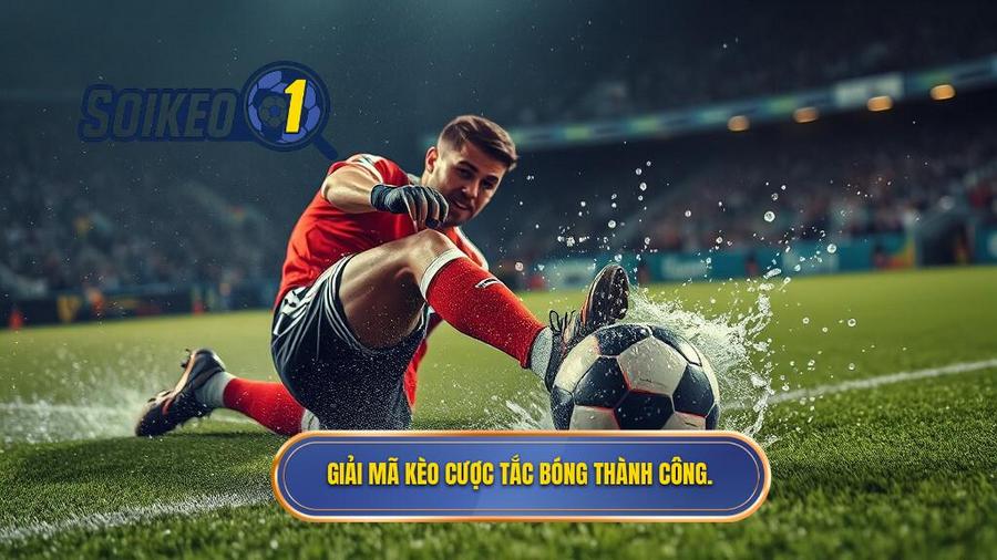 Hiểu đúng về kèo cược tổng số lần tắc bóng thành công