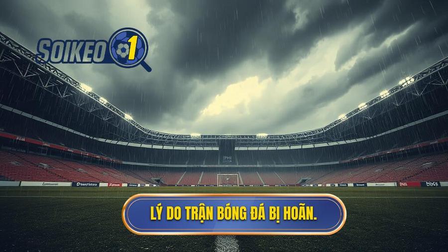 Tại sao trận đấu bóng đá bị hoãn và tầm quan trọng của việc nắm luật