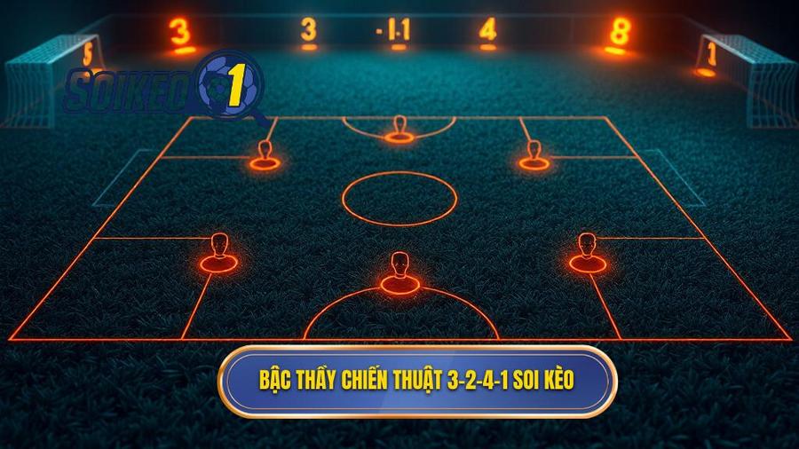 Chiến thuật bóng đá 3-2-4-1: Cuộc Cách Mạng Tư Duy Trong Bóng Đá Hiện Đại