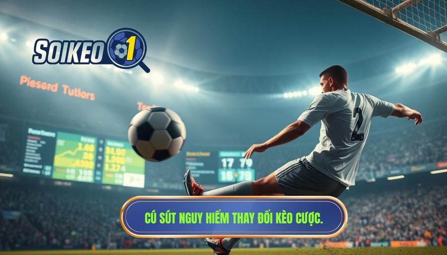 Tại sao cú sút nguy hiểm lại làm thay đổi bảng kèo?
