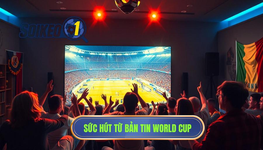 Sức hút từ bản tin World Cup